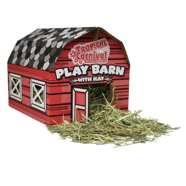1ea F.M. Brown Large Play Barn W/Hay - Treats